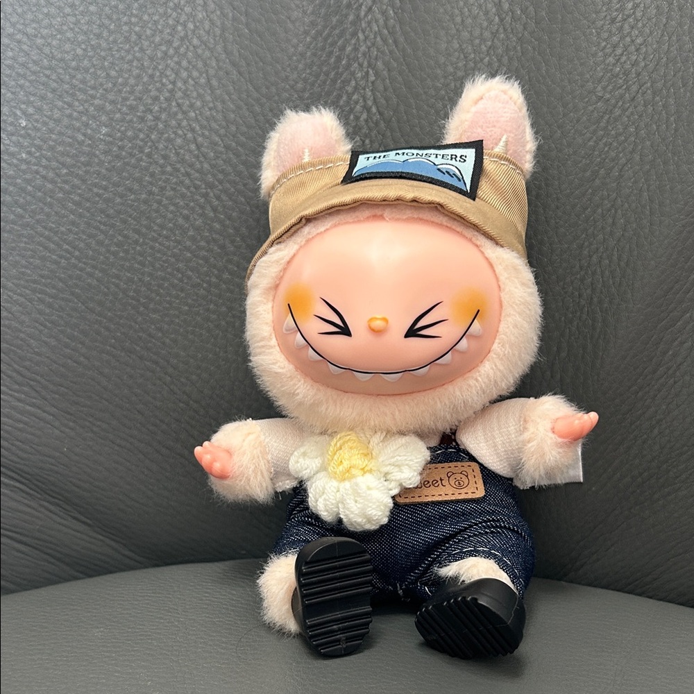 Cute Lafufu with Overalls
